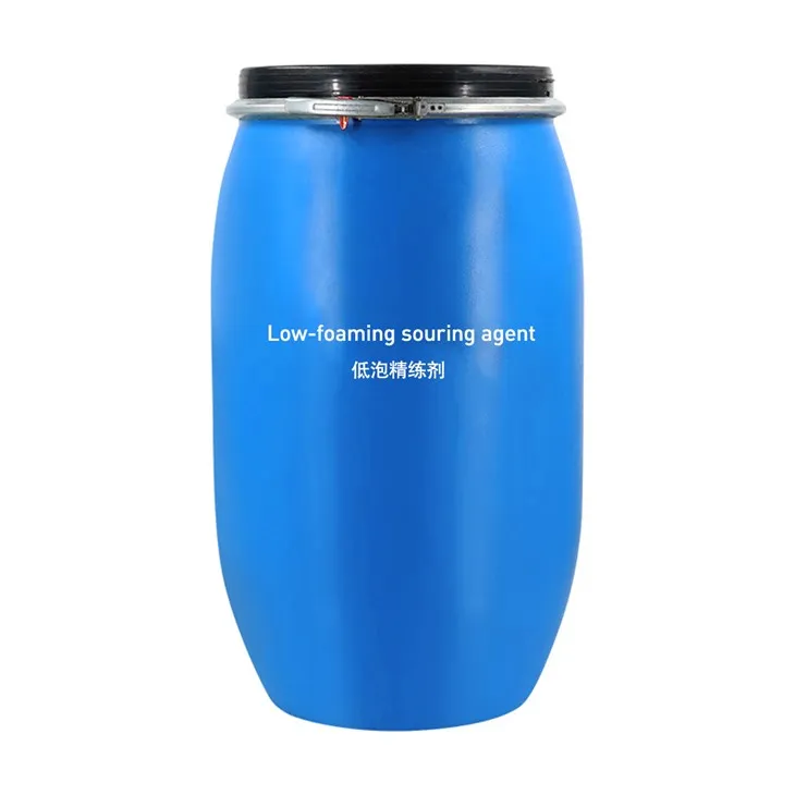 Heikosti vaahtoava hapotusaine